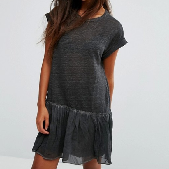all saints jersey dress